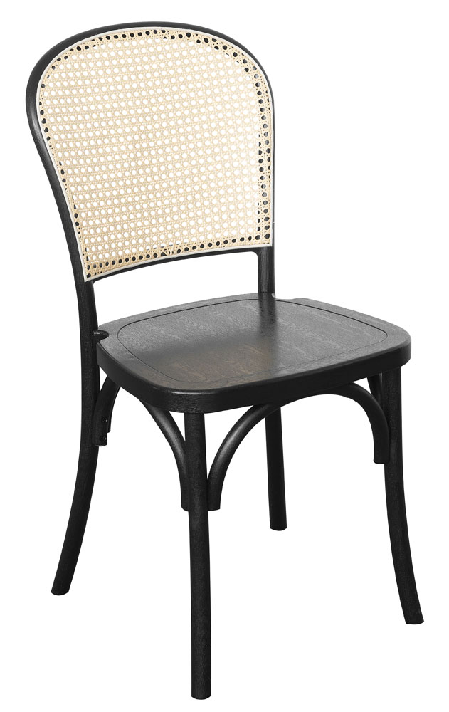 Resin Bent Cane Chair